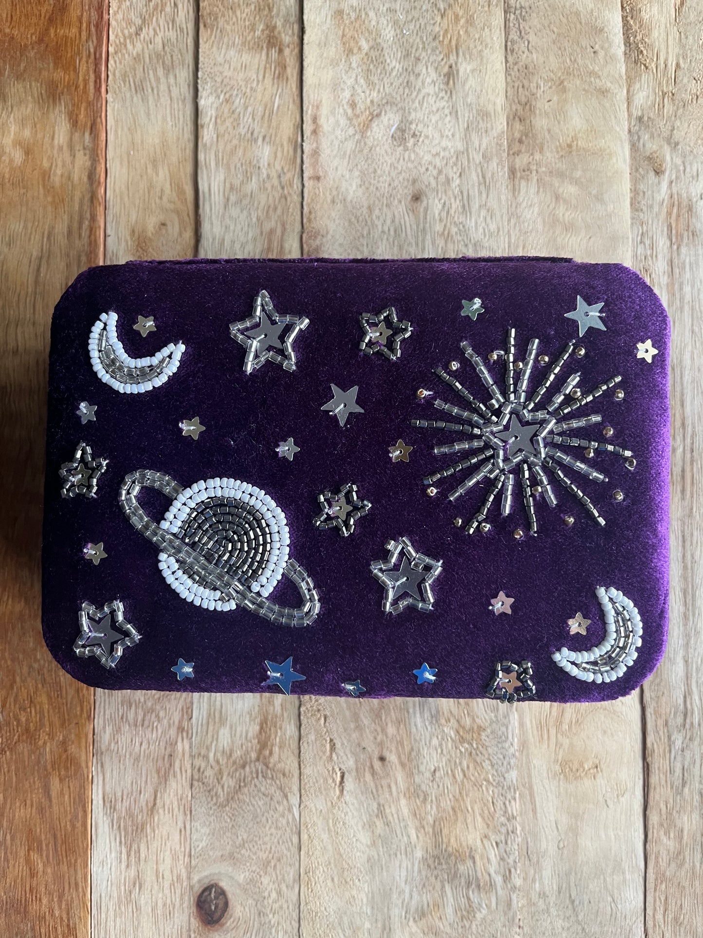 Boîte à bijoux / Tarot en velours 19eur