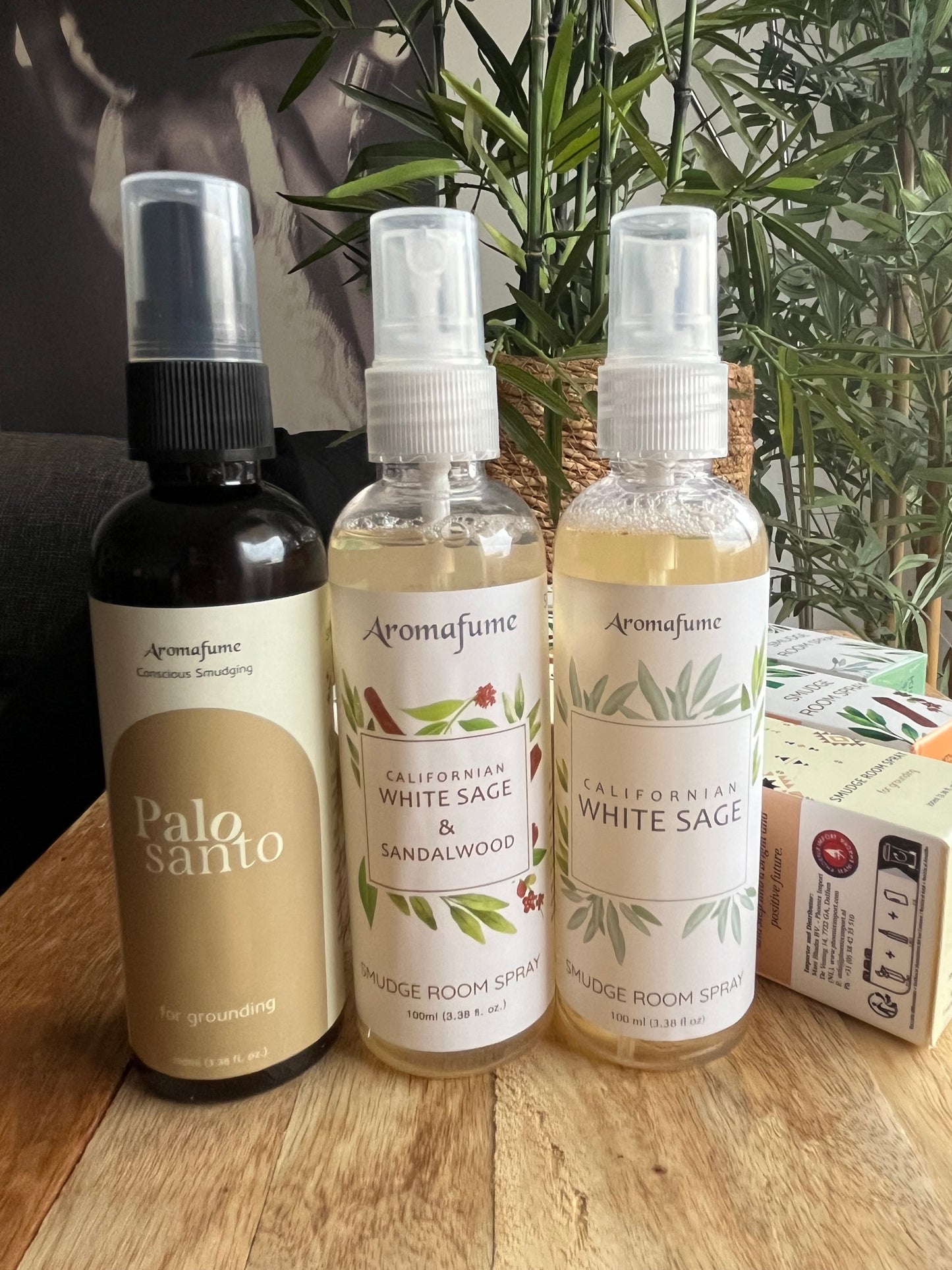Spray smudge Sauge Blanche / Palo-Santo
