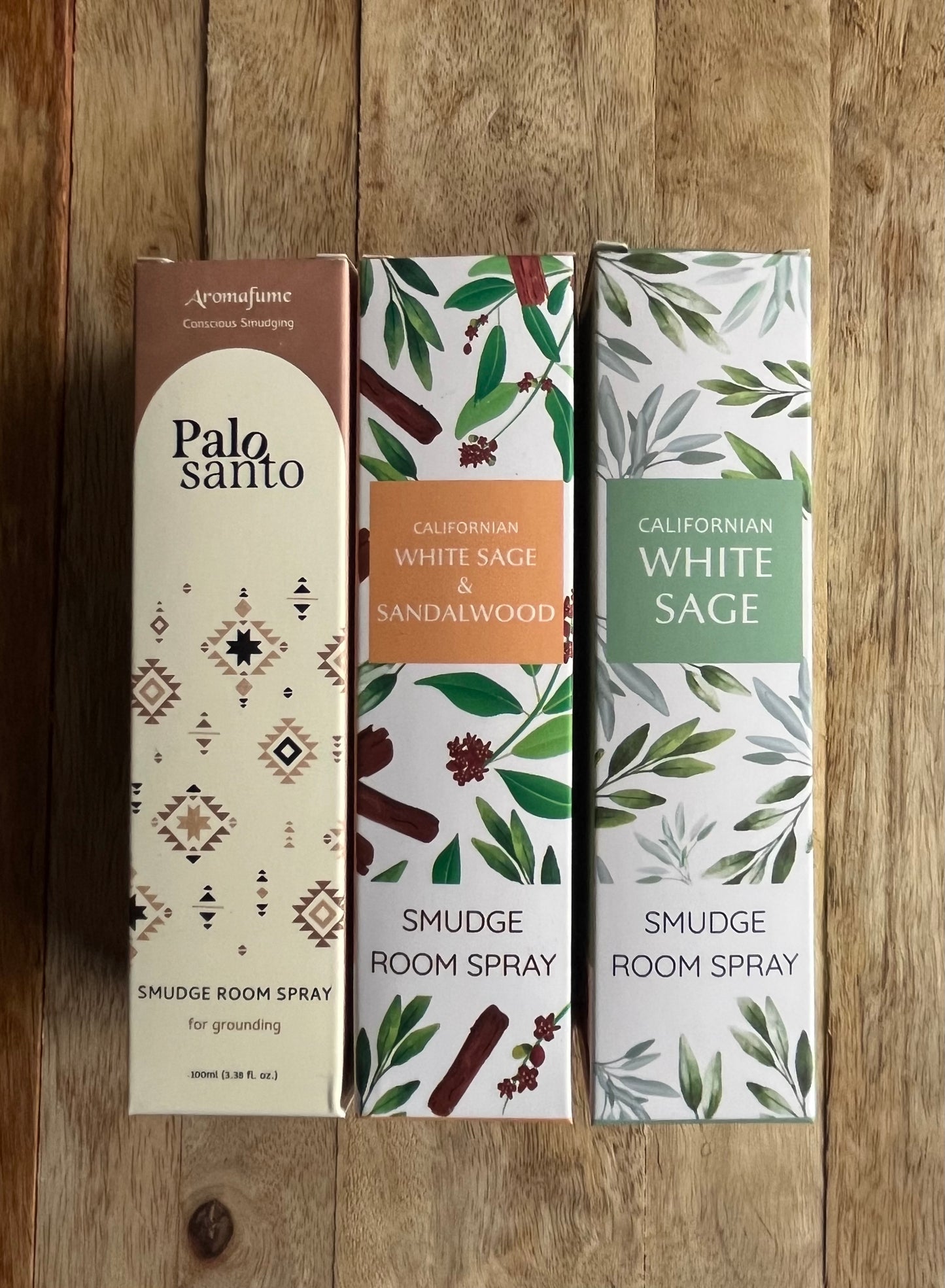 Spray smudge Sauge Blanche / Palo-Santo