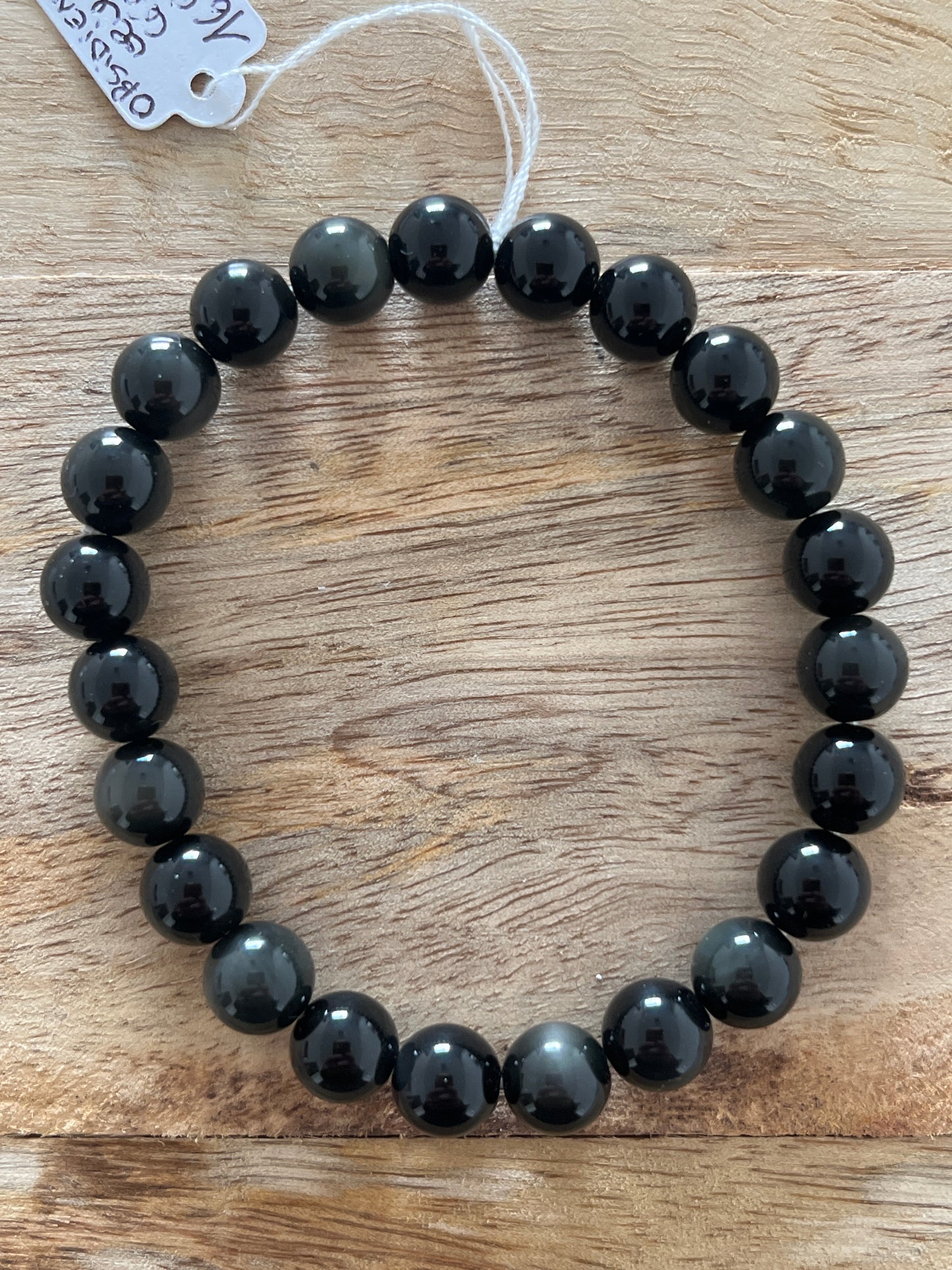 Bracelet Obsidienne Œil Céleste 8mm