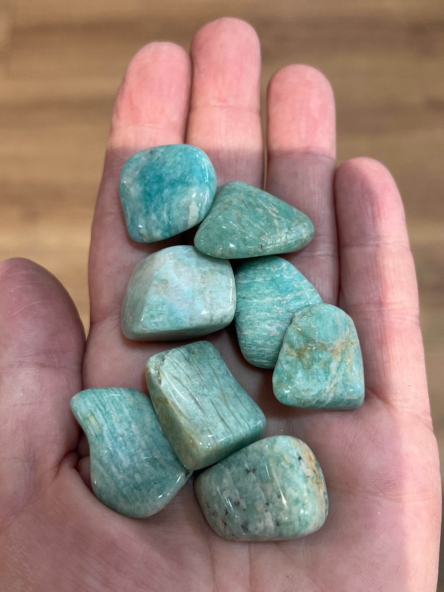 Amazonite pierre roulée 4eur