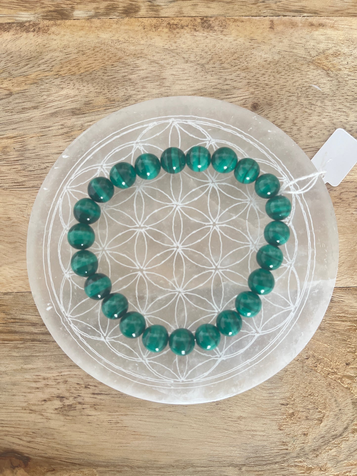 Bracelet Malachite 8mm 44eur