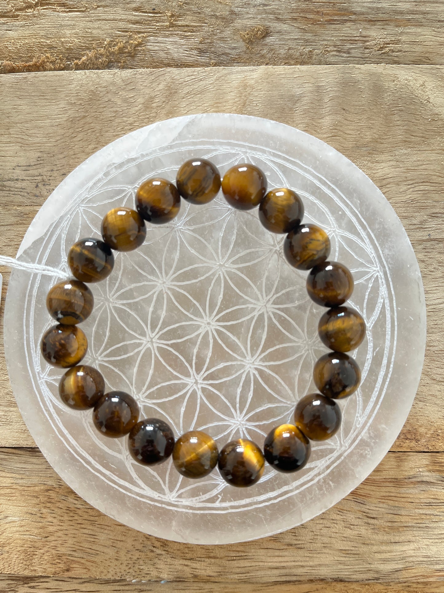 Bracelet Œil de tigre 10mm