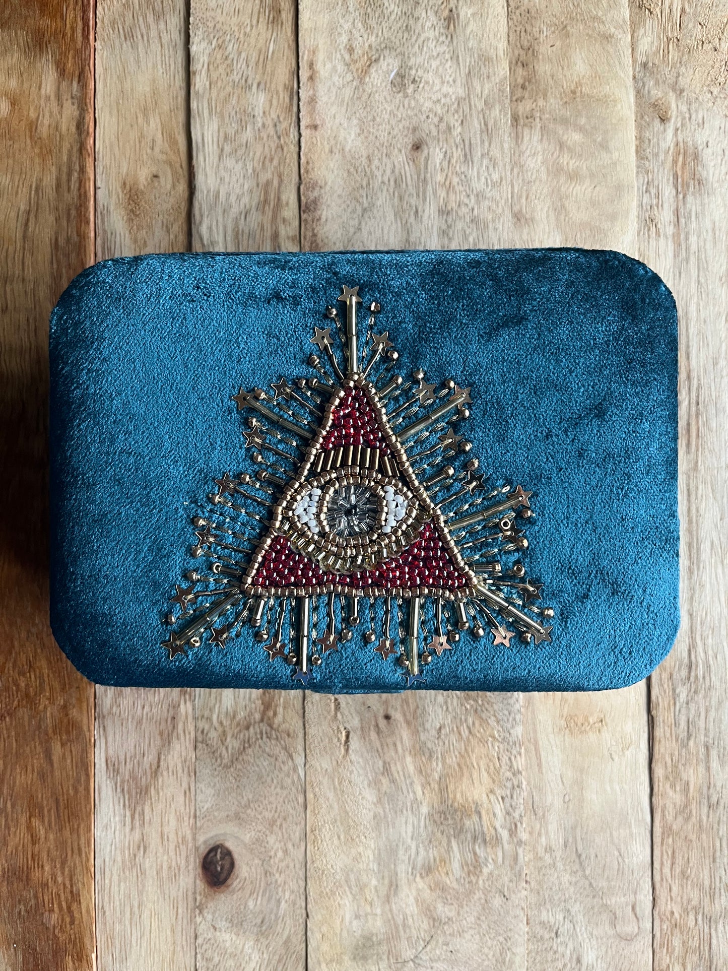 Boîte à bijoux / Tarot en velours 19eur