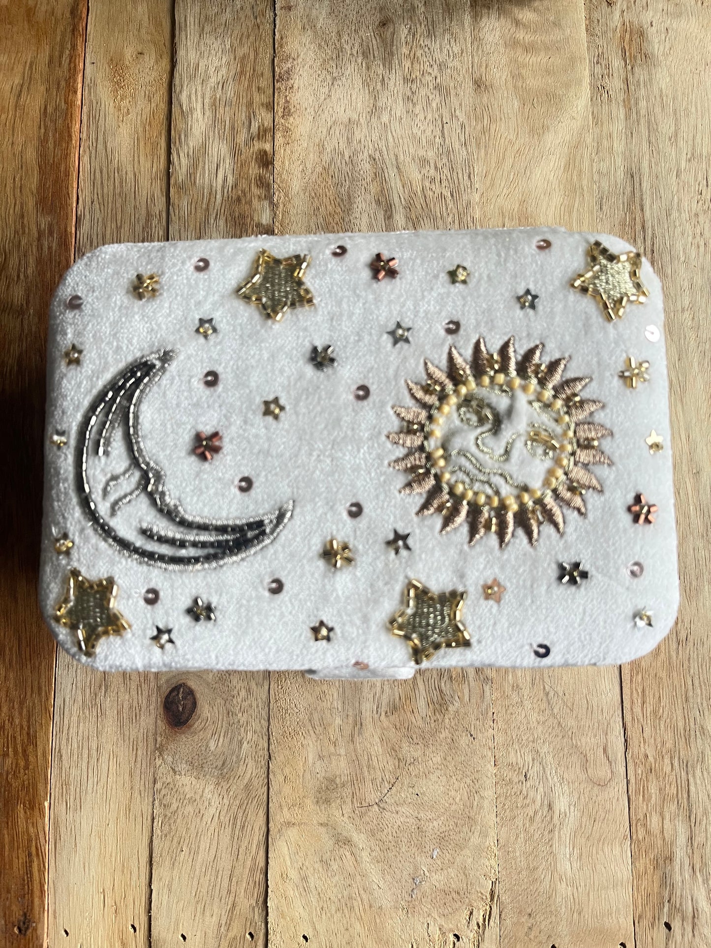 Boîte à bijoux / Tarot en velours 19eur