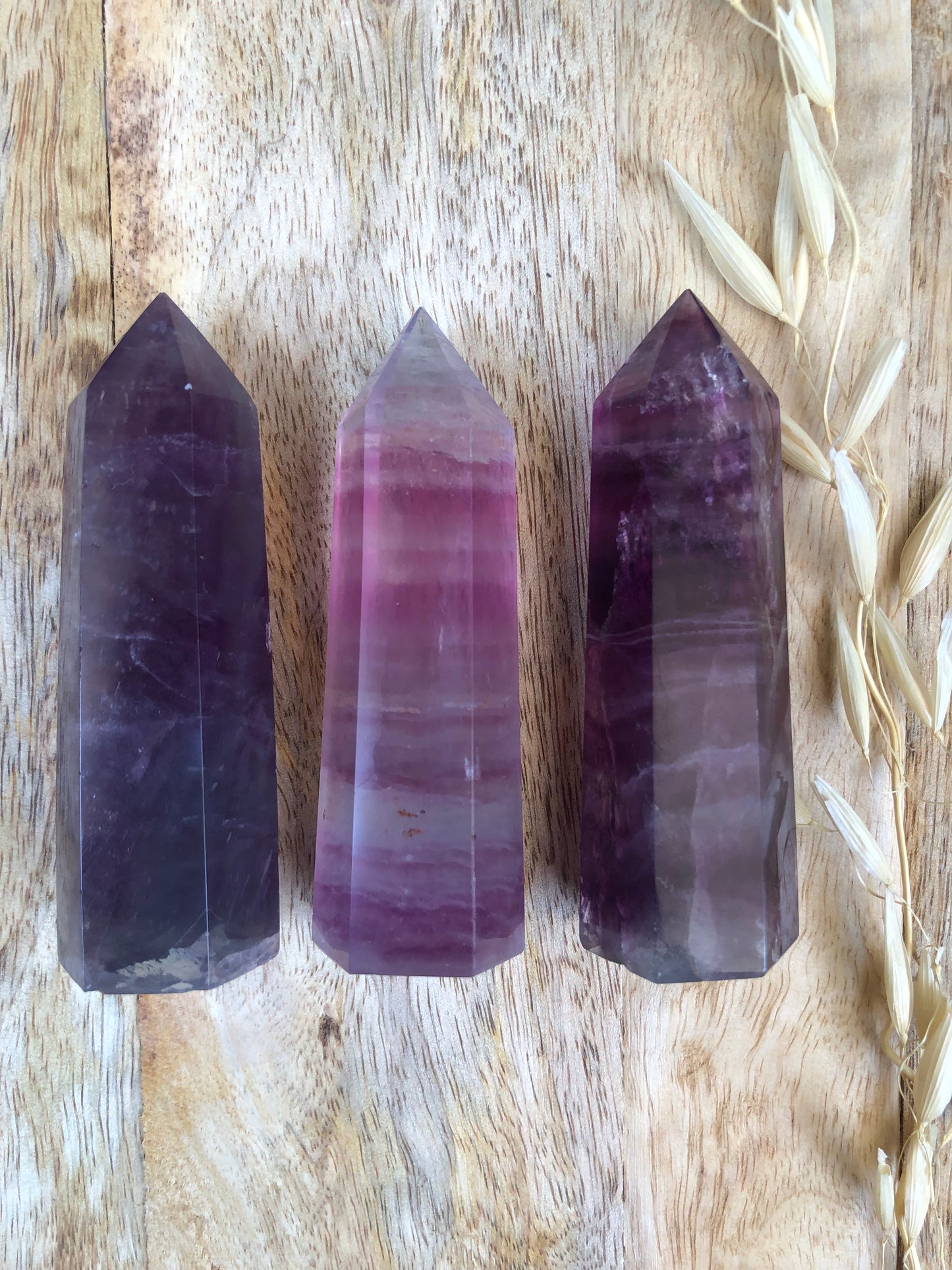 Pointe en Fluorite 27€