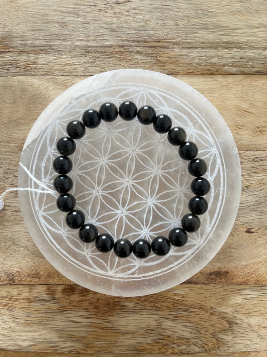 Obsidienne Dorée 8mm 14eur