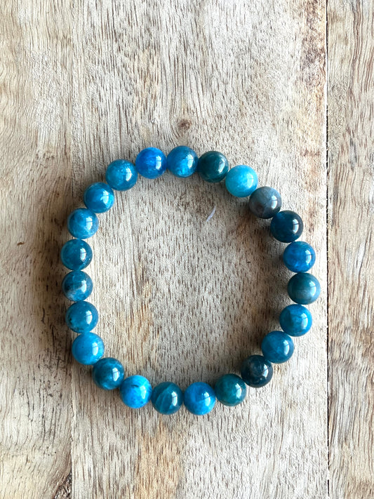 Bracelet Apatite AA   8mm
