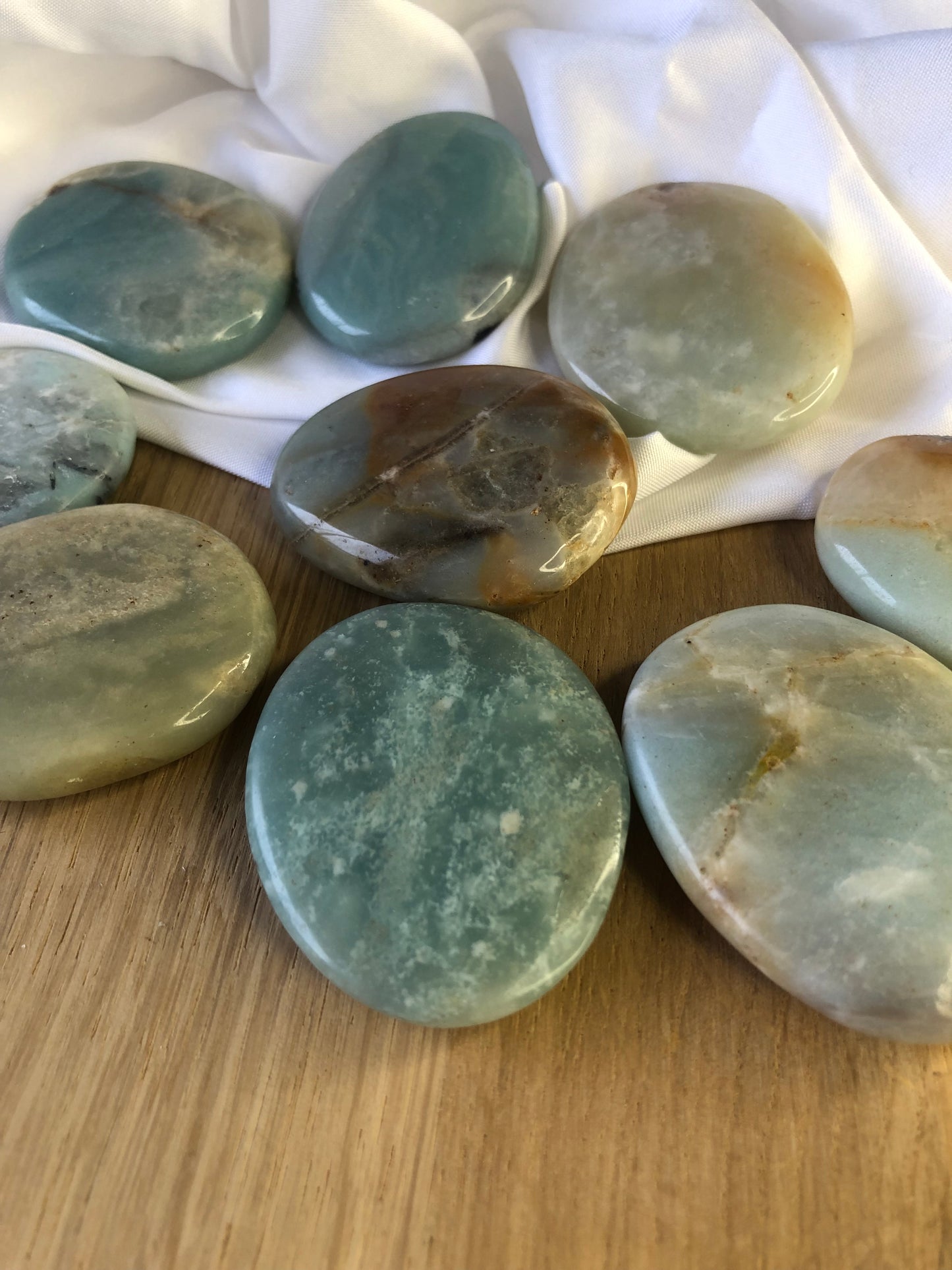 Galet plat Amazonite